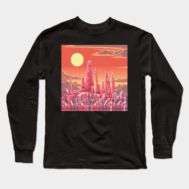 Crystal Tokyo Long Sleeve T-Shirt by SpriteGuy95